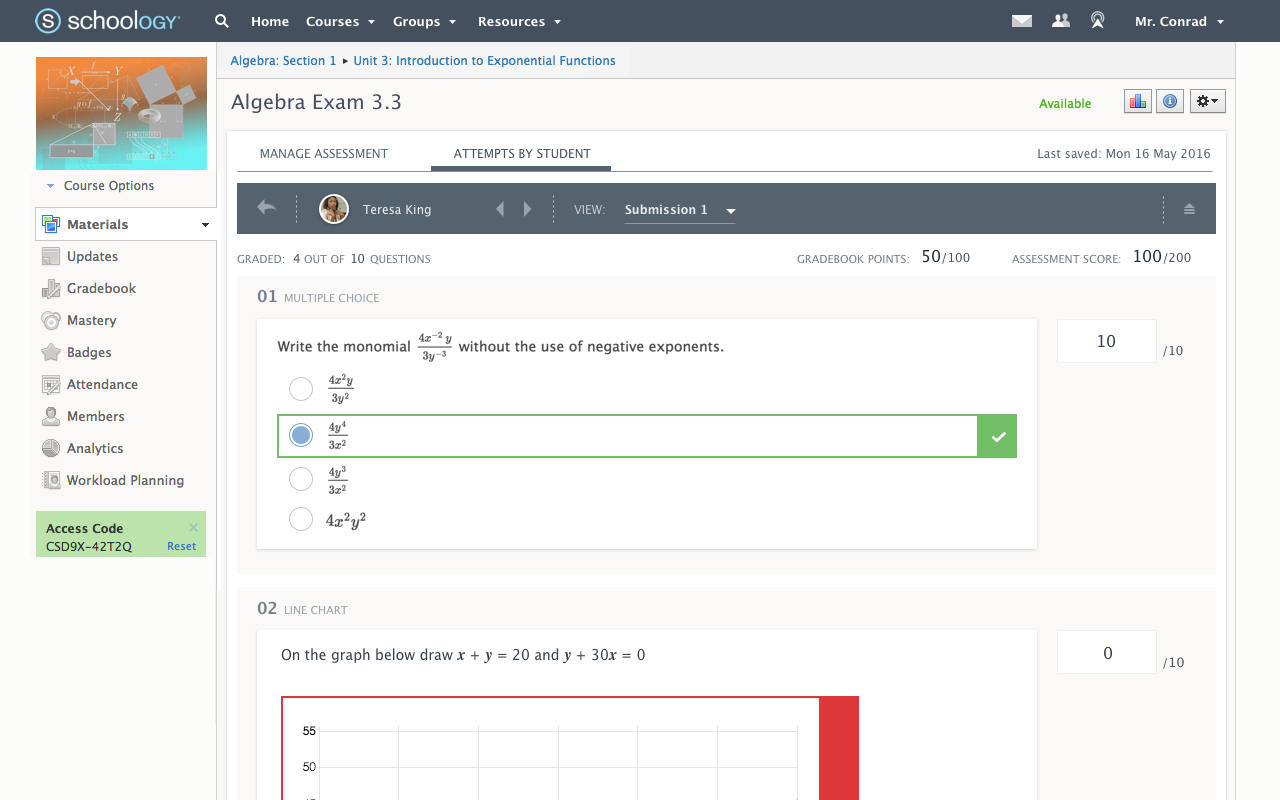 Schoology launches Assessment Management Platform