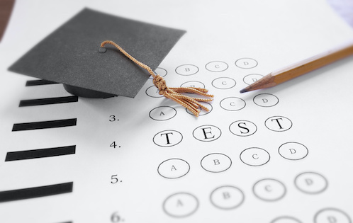 Test: The four-letter word that works with GPA for college admissions