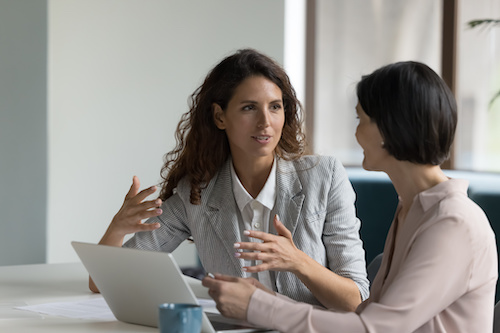 Female school leaders offer insights into the resources, practices, and actions that help them guide their districts.