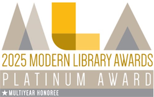 Gale Receives Platinum in 2025 Modern Library Awards from LibraryWorks for the Fourth Consecutive Year Feature image