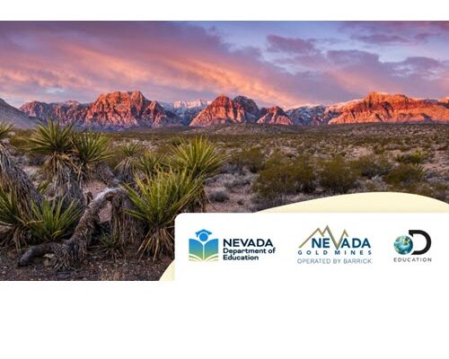 Nevada Department of Education and Nevada Gold Mines Extend Partnership with Discovery Education, Delivering Engaging Digital Content Statewide for a 5th Year