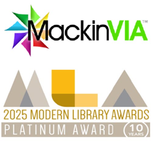 MackinVIA Earns Prestigious Platinum Modern Library AwardFrom LibraryWorks For Its 10th Consecutive Yea